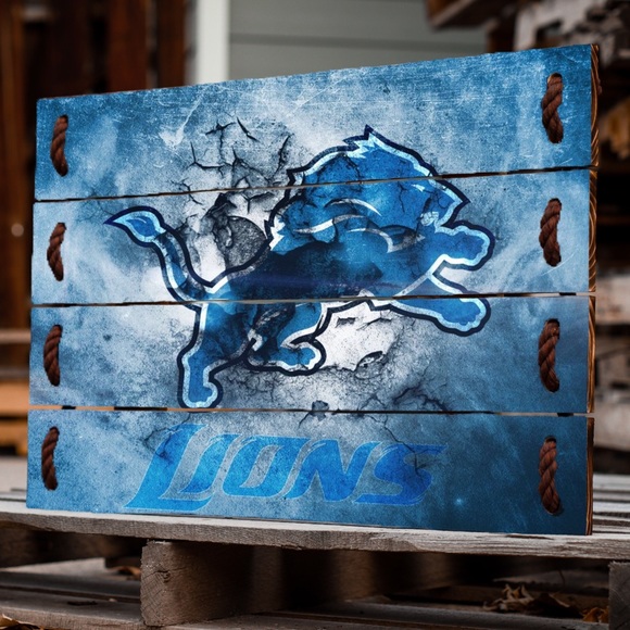 Detroit Lions NFL Sign - Picture 3 of 3
